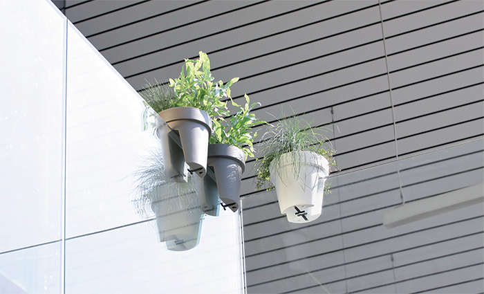 Lofly Railing flowerpot - Prosperplast | Pflanzkübel
