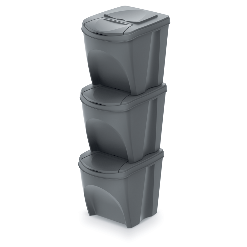 Sortibox SET3 waste segregation bin