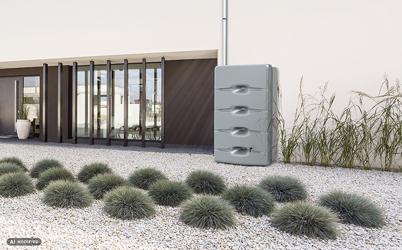 Aqua Wall rainwater tank