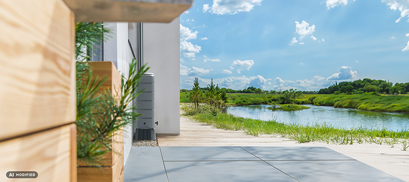 Tenso rainwater tank