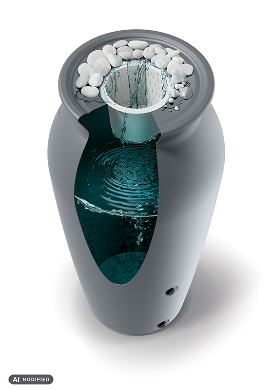 Velcan rainwater tank