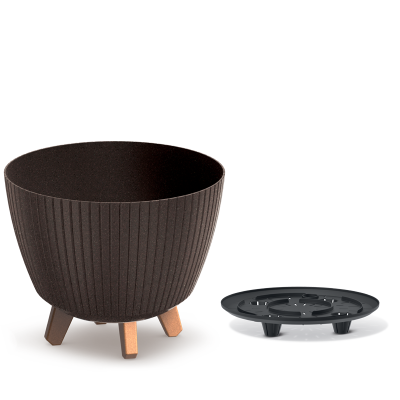 Lamia ECO Wood flowerpot