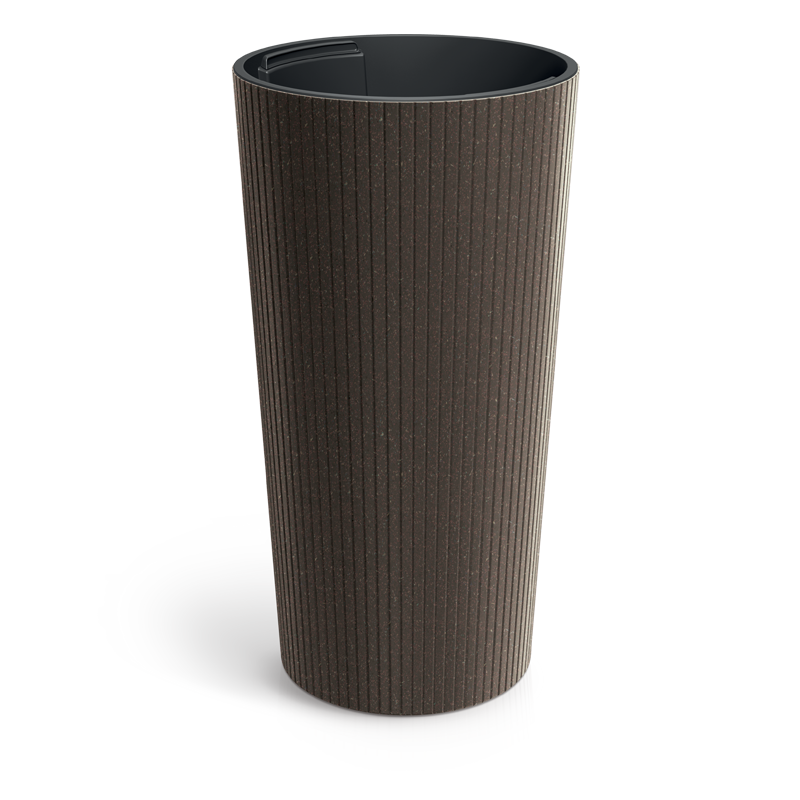 Lamia Slim ECO Wood flowerpot